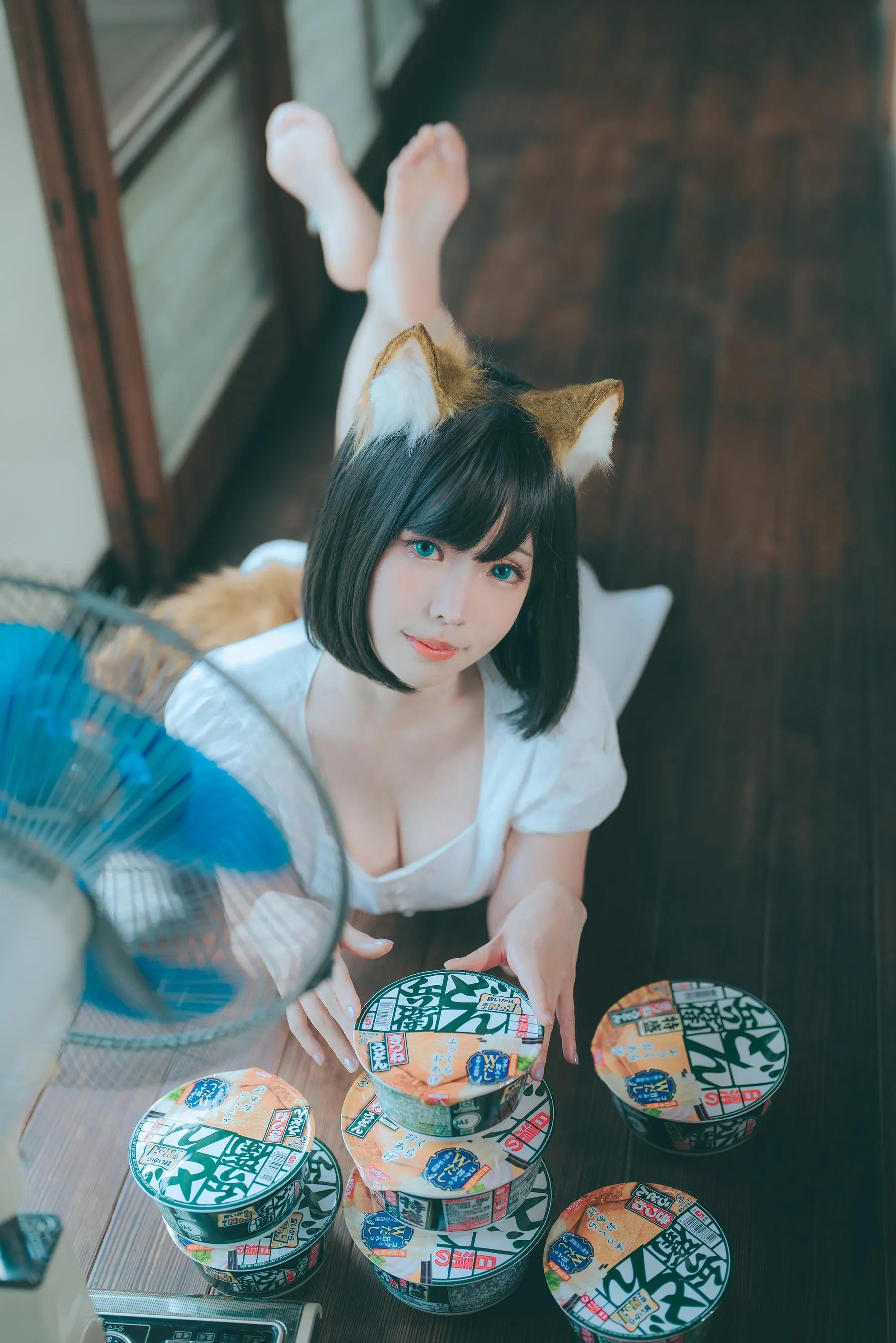 ElyEE子 – NO.114 2023.July B-Dongitsune ~White dress 白洋裝狐少女 [60P]插图6